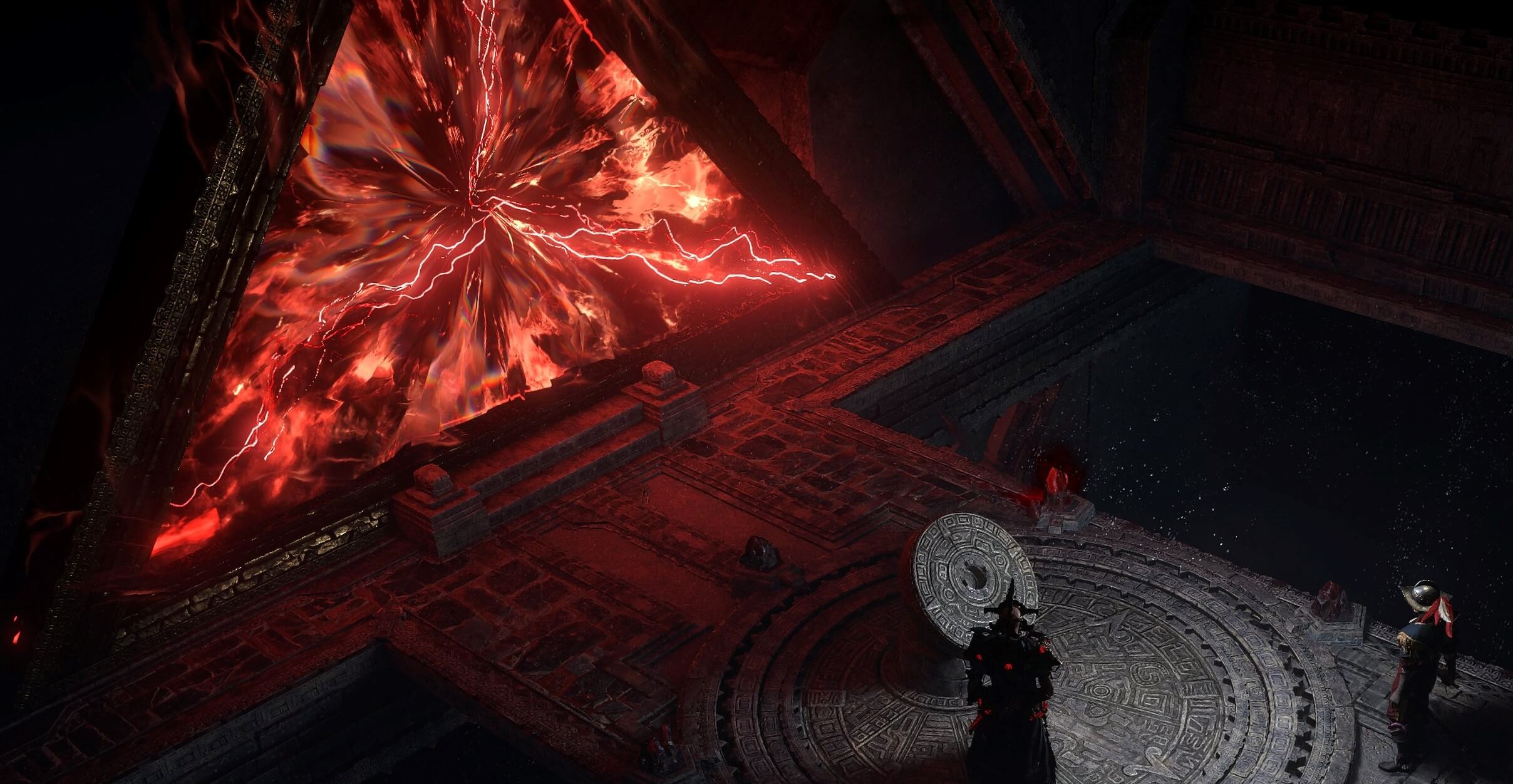 path of exile 2 travel to Lira Vaal the ancient temple of Atziri